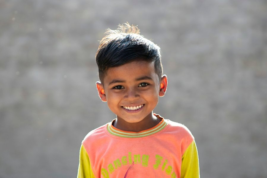 A smiling Konrad student